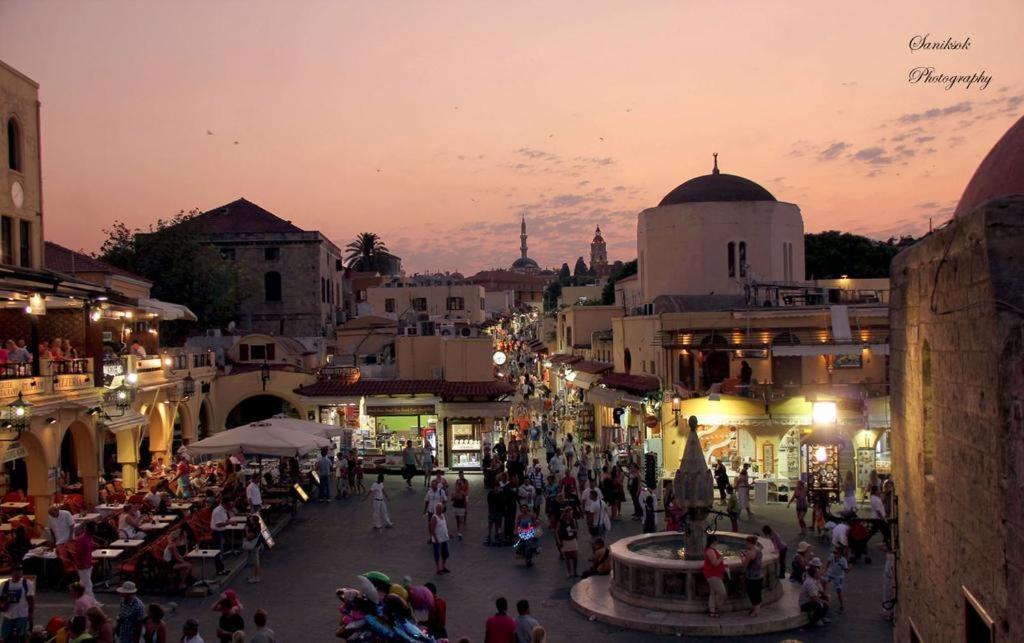 Galini Apartments Old Town Rhodes City Zewnętrze zdjęcie